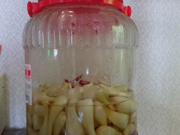 らっきょう漬けの画像